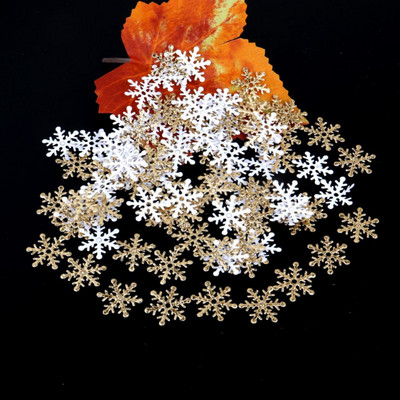 100gb Mākslīgie sniegpārslu rotājumi Ziemassvētku rotājumi Ziemassvētku sniegpārsliņas Konfeti Ziemassvētku Ziemassvētku rotājumi