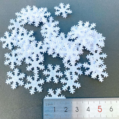 100gb Mākslīgie sniegpārslu rotājumi Ziemassvētku rotājumi Ziemassvētku sniegpārsliņas Konfeti Ziemassvētku Ziemassvētku rotājumi