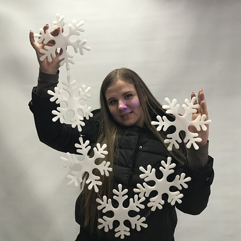 Božićna pahuljica Copos De Nieve Navidad Sneeuwvlok Sneeuwvlok Frozen Party Zimska dekoracija Navidad Reine Des Neiges Snow