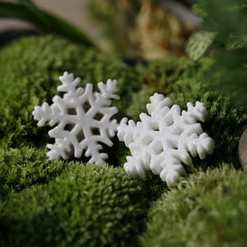 Χριστουγεννιάτικο τεχνητό χιόνι Διακόσμηση τούρτας γενεθλίων Νιφάδες χιονιού Δημιουργικό εορταστικό χριστουγεννιάτικο δέντρο DIY Αξεσουάρ Προμήθειες πάρτι