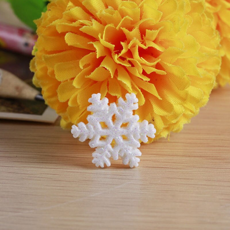 Crăciun Zăpadă Artificială Tort de Aniversare Decorare pentru petrecere Fulgi de Nea Creativ Festiv Pom de Crăciun Accesorii DIY Accesorii pentru petreceri