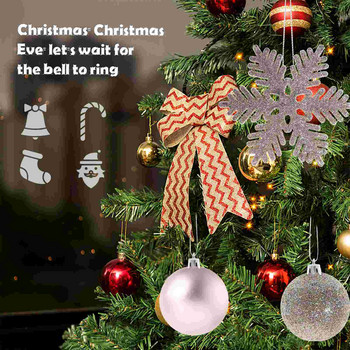 24 бр. Топки Коледна елха Нечупливи орнаменти Коледни коледни топки Направи си сам Орнаменти Топки Орнаментни топки