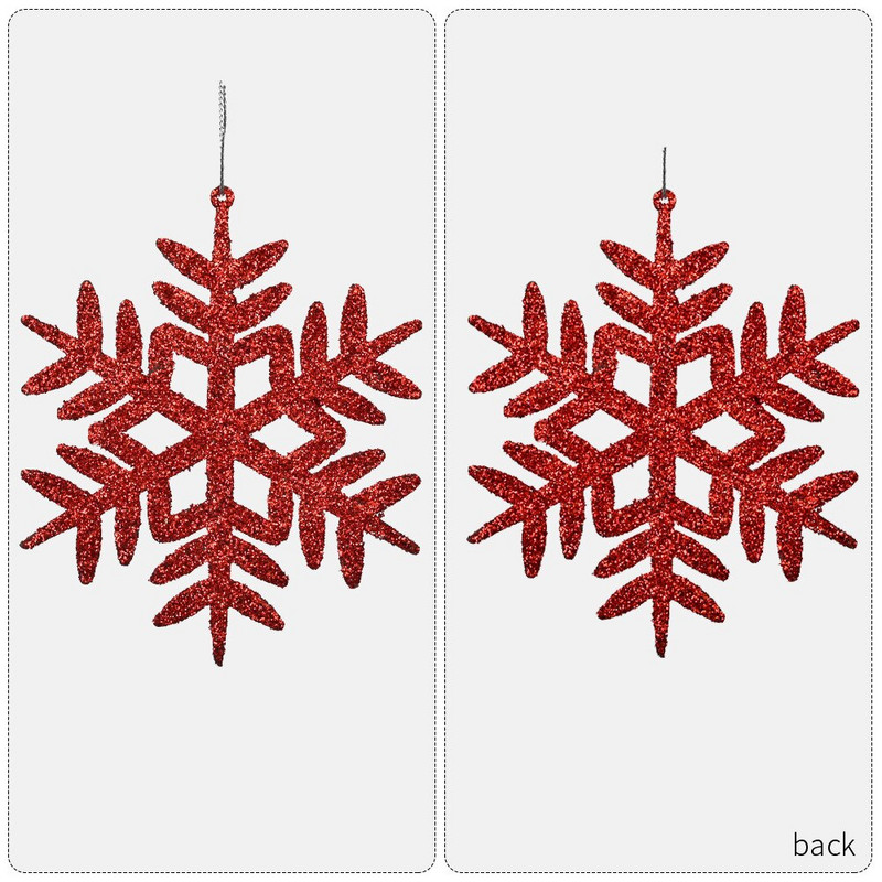 4 kom/set 4 boje Božićna pahuljica Merry Xmas Dekoracije za dom Božićni ukrasi za drvce Božićni darovi Navidad 2021. Nova godina 2022.