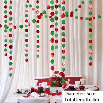 Ghirlandă de hârtie artificială cu fulgi de zăpadă Decor pentru petreceri înghețate de iarnă Decor de zăpadă de Crăciun pentru acasă, ziua de naștere, ornamente pentru brad