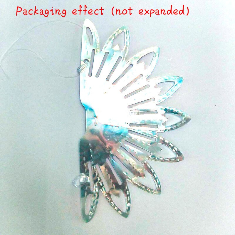 3D dirbtinės snaigės Girliandos Žiemos šaldytos vakarėlio dekoracijos Kalėdinės dekoracijos namams 2022 Navidad Ornaments Tree Netikras sniegas