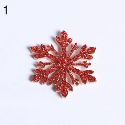 10 τμχ Τρισδιάστατο χειροποίητο χριστουγεννιάτικο ντεκόρ Snowflake Νέα 34/36mm Xmas Tree Artificial Decor Snowflakes Home Χριστουγεννιάτικα Δώρα Δώρα