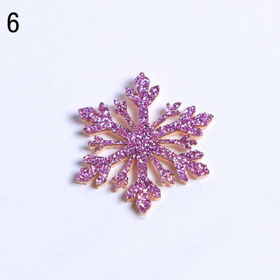 10 τμχ Τρισδιάστατο χειροποίητο χριστουγεννιάτικο ντεκόρ Snowflake Νέα 34/36mm Xmas Tree Artificial Decor Snowflakes Home Χριστουγεννιάτικα Δώρα Δώρα