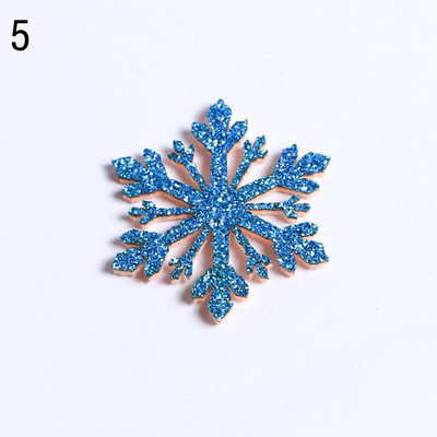 10 τμχ Τρισδιάστατο χειροποίητο χριστουγεννιάτικο ντεκόρ Snowflake Νέα 34/36mm Xmas Tree Artificial Decor Snowflakes Home Χριστουγεννιάτικα Δώρα Δώρα