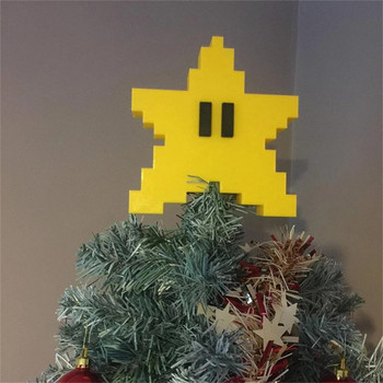 3D звезда във формата на новогодишна украса Коледна висяща коледна елха Topper Перфектен звезден орнамент Сватбен орнамент за подаръци