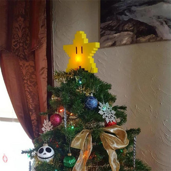 3D звезда във формата на новогодишна украса Коледна висяща коледна елха Topper Перфектен звезден орнамент Сватбен орнамент за подаръци