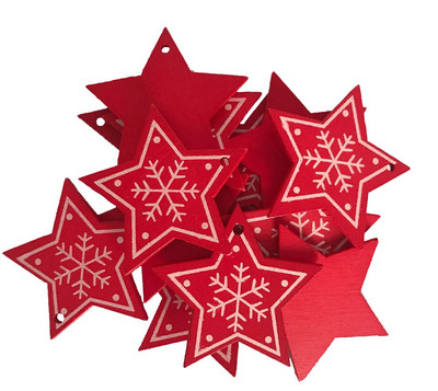 10 tk uusaasta naturaalne puit jõulupuu ornament puidust rippuvad ripatsid kingitused lumipõder jõulukaunistus adornos de navidad