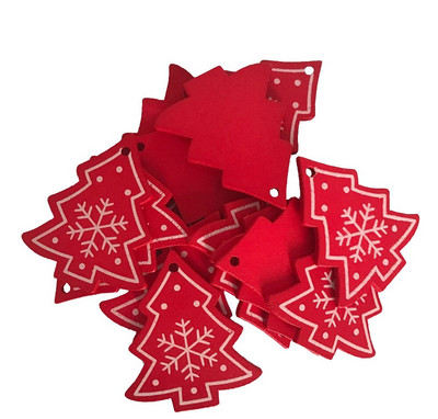 10 tk uusaasta naturaalne puit jõulupuu ornament puidust rippuvad ripatsid kingitused lumipõder jõulukaunistus adornos de navidad