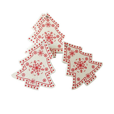10 tk uusaasta naturaalne puit jõulupuu ornament puidust rippuvad ripatsid kingitused lumipõder jõulukaunistus adornos de navidad
