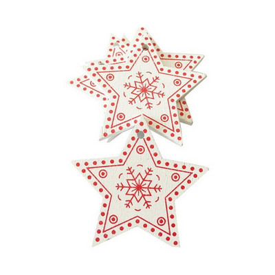 10 tk uusaasta naturaalne puit jõulupuu ornament puidust rippuvad ripatsid kingitused lumipõder jõulukaunistus adornos de navidad