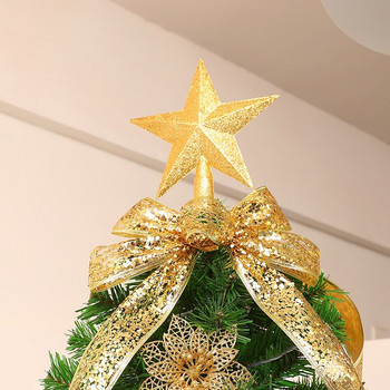 Νέο χριστουγεννιάτικο ντεκόρ 10/15/20cm Χριστουγεννιάτικο Δέντρο Κορυφαίο Αστέρι Πέντε Αστέρι Στολίδι Χριστουγεννιάτικο Δέντρο Κρεμαστό Δημιουργικό ντεκόρ για πάρτι