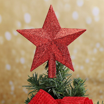 15/20 см Коледна елха Звезда с петолъчна звезда Висулка Орнаменти Коледна украса за дома Коледна елха Нова година
