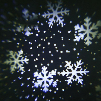 1бр Коледна елха Topper във формата на звезда с LED прожекционни светлини Коледна елха Декорации за зимни празници Парти консумативи