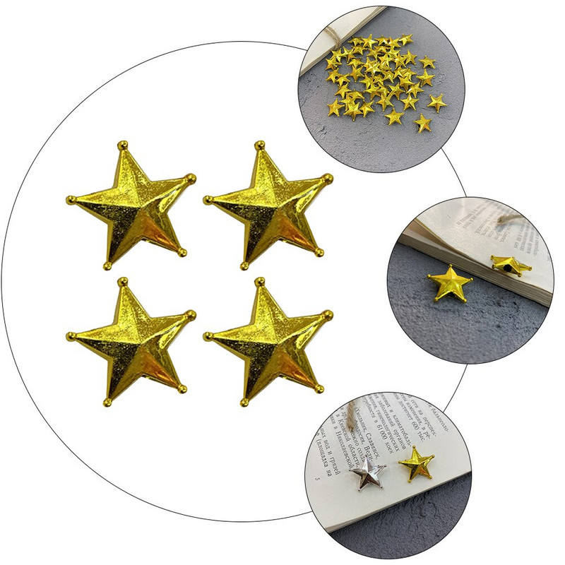 Ornament pentru copac de sărbători de Crăciun Decoratiuni pentru copac Decorații cu mini stelele cu zână Led Ornamente pentru ferestre agățate