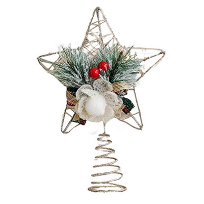 Jõulupuu tippstaar Häid jõulukaunistusi koju Jõulupuu kaunistused Navidad Head uut aastat Natal Noel