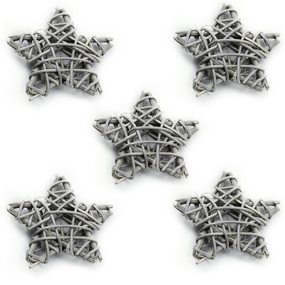 5 KOM 6 cm slatka zvijezda od ratana Sepak Takraw Božićni dar Rođendanska zabava Dekoracija za obiteljsku zabavu DIY kućna radinost