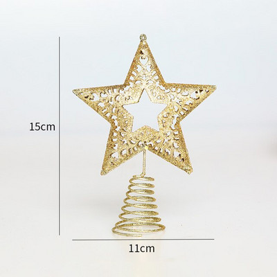 Decoratiuni pentru pom de Crăciun, fier forjat, inimă de dragoste, elan, stea, ornamente pentru casă, brad de Crăciun, 2022, decor de revelion, noutate