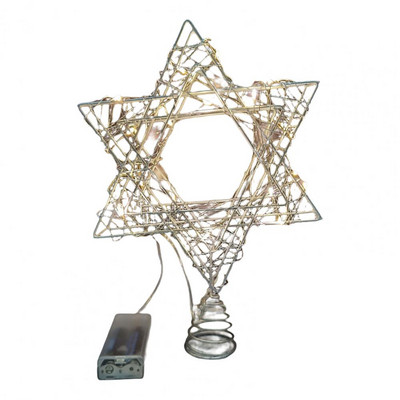 LED-tähe ornament Stiilne erinevad stiilid Raudkunst peotarbed Jõulupuukaunistus Jõulude helendav kaunistus