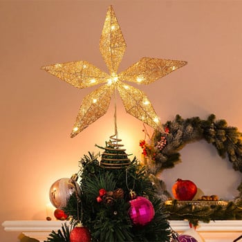 Χριστουγεννιάτικο Δέντρο Αστέρι Φωτιστικό Ανταλλακτικό Φωτιστικό Δέντρου Διακοσμητικό Διακοσμητικό Φωτιστικό Διακόσμηση Φωτιστικό Αφρώδη Χρυσό
