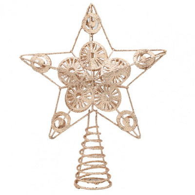 Accesoriu convenabil pentru decor pentru brad. Decor de Crăciun. Decor sclipitor