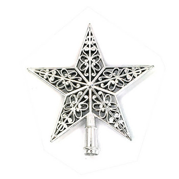 Hot Sale Χριστουγεννιάτικο δέντρο Top Sparkle Stars Διακόσμηση Χριστουγεννιάτικου Δέντρου Διακοσμητικά για πάρτι Hollow Carved Star Πρωτοχρονιάτικο 2023