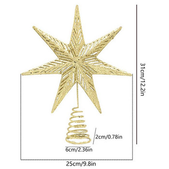 Ρουστίκ χριστουγεννιάτικο κάλυμμα αστεριών Iron Hollow Star Χριστουγεννιάτικο δέντρο στολίδι Χριστουγεννιάτικο δέντρο για Χριστουγεννιάτικη διακόσμηση εσωτερικού χώρου