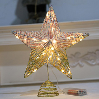 Διακοσμητικό πεντάγραμμο δέντρου για το χριστουγεννιάτικο πάρτι LED που μαγνητίζει τα βλέμματα για το σπίτι
