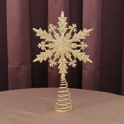 Χριστουγεννιάτικο Δέντρο Κορυφή Glitter Χρυσό Ασημένιο Αστέρι Χριστουγεννιάτικο Δέντρο Χριστουγεννιάτικη διακόσμηση Χριστουγεννιάτικο Δώρο Πρωτοχρονιάς Natal 2023