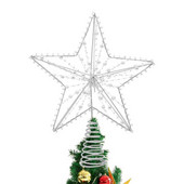 Χριστουγεννιάτικο Star Tree Topper Metal Christmas Treetop Wire Star Topper Χριστουγεννιάτικο δέντρο διακοσμητικά προμήθειες για τις πύλες του κήπου σας