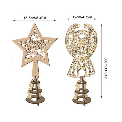 Željezna zvijezda na vrhu božićnog drvca Božićni ukrasi za dom Božićno drvce Željezni umjetnički ukrasi Navidad Nova godina 2021. Natal Noel darovi