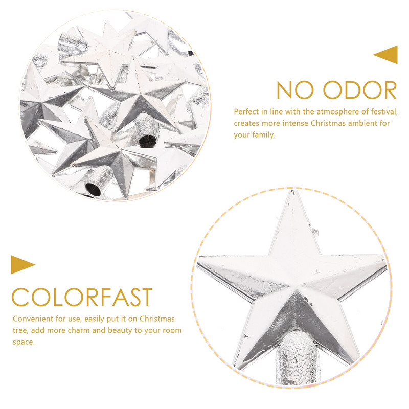 Blagdanski ukras za božićno drvce Sićušna božićna jelka Zvjezdica Festivalska božićna jelka Ukras za božićno drvce Zvjezdica