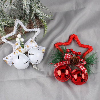 Star παπιγιόν Κρεμαστό Στολίδι Χριστουγεννιάτικο Δέντρο DIY Ξύλινες χειροτεχνίες Παιδικό δώρο για διακόσμηση Χριστουγεννιάτικου πάρτι σπιτιού