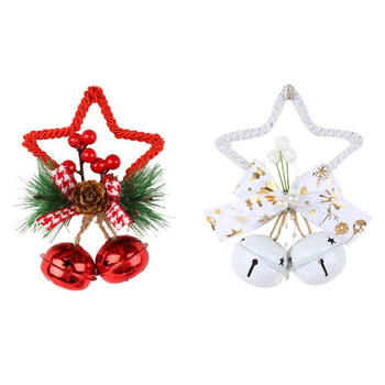 Star παπιγιόν Κρεμαστό Στολίδι Χριστουγεννιάτικο Δέντρο DIY Ξύλινες χειροτεχνίες Παιδικό δώρο για διακόσμηση Χριστουγεννιάτικου πάρτι σπιτιού