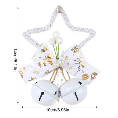 Star παπιγιόν Κρεμαστό Στολίδι Χριστουγεννιάτικο Δέντρο DIY Ξύλινες χειροτεχνίες Παιδικό δώρο για διακόσμηση Χριστουγεννιάτικου πάρτι σπιτιού