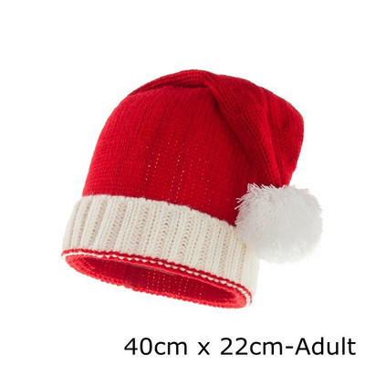 Uusaasta 2023 Pehme jõulumüts Täiskasvanutele Lastele Jõulukaunistused koju Jõuluvana Kingitus soojad talvemütsid Navidad Noel