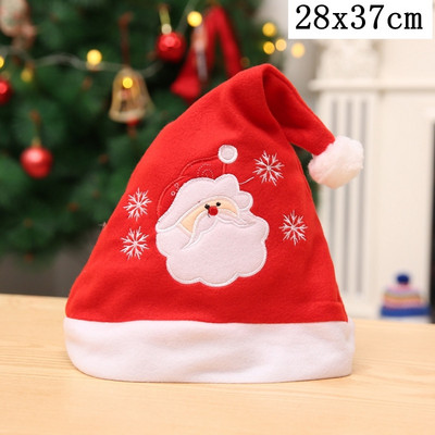 Uusaasta 2023 Pehme jõulumüts Täiskasvanutele Lastele Jõulukaunistused koju Jõuluvana Kingitus soojad talvemütsid Navidad Noel