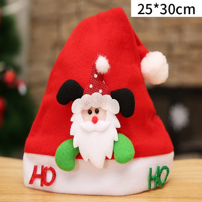 Uusaasta 2023 Pehme jõulumüts Täiskasvanutele Lastele Jõulukaunistused koju Jõuluvana Kingitus soojad talvemütsid Navidad Noel