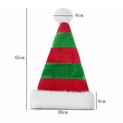 Uusaasta 2023 Pehme jõulumüts Täiskasvanutele Lastele Jõulukaunistused koju Jõuluvana Kingitus soojad talvemütsid Navidad Noel