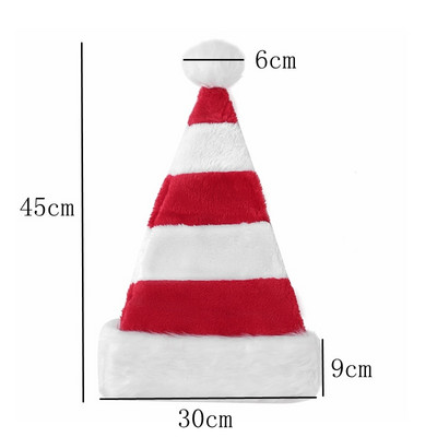 Uusaasta 2023 Pehme jõulumüts Täiskasvanutele Lastele Jõulukaunistused koju Jõuluvana Kingitus soojad talvemütsid Navidad Noel