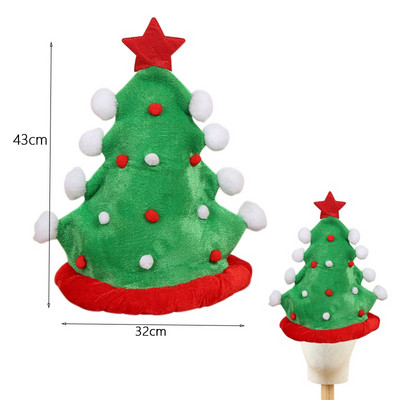 1 τεμ. Αστεία καπέλα για πάρτι Χριστουγεννιάτικα καπέλα με μακρύ ριγέ τσόχα, βελούδινο καπέλο ξωτικού, καπέλο διακοπών με θέμα Χριστουγεννιάτικο πάρτι Διακοσμήσεις για το κεφάλι