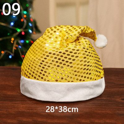 Naujos kalėdinės kepurės Suaugusiesiems Vaikams Vaikų Kostiumai Kalėdų Senelis Sniego senelis Šiaurės elnių festivalio Skrybėlių ornamentas Navidad Naujųjų Metų dovanoms