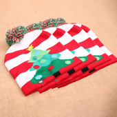 Φθινοπωρινό και χειμώνα νέο χριστουγεννιάτικο καπέλο Χριστουγεννιάτικα στολίδια για ενήλικες και παιδιά γενικά πλεκτό καπέλο φωτάκια LED με μπαταρία li