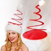 Božićni proljetni šeširi od mekanog pliša Kape Djeda Mraza Crveni ukrasi Novogodišnji ukrasi Poklon za djecu Potrepštine za blagdanske zabave