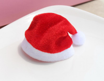 Lumehelbepõdraga kootud jõulumüts Talvine paks kootud sametkangast Täiskasvanute jõulumüts Uusaasta pidu jõulukingid