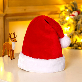 1PC Коледни рога Шапка на Дядо Коледа Родител Дете Коледна лента за глава Елен Елф Пайети Bopper Марка Раирана шапка