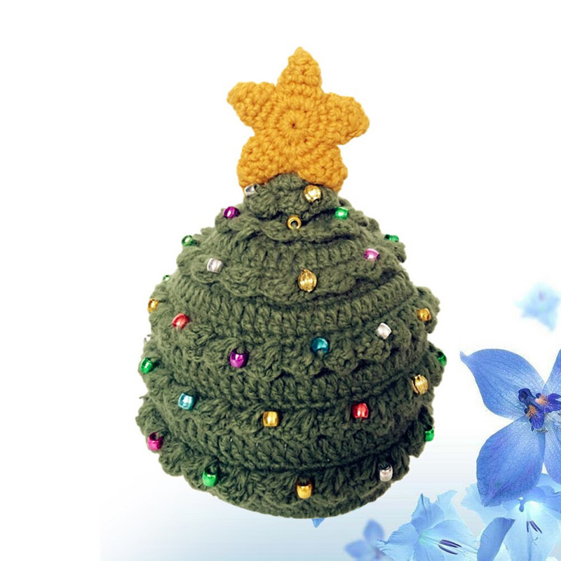 Kepurė Kalėdų Žieminė Beanie Vaikams Megzta medžio kepuraite Slidinėjimo Vaikų Kepuraitės Sniego Vėjui atsparios Kalėdų Šiltos Mažylio nertos Kalėdų kepurės